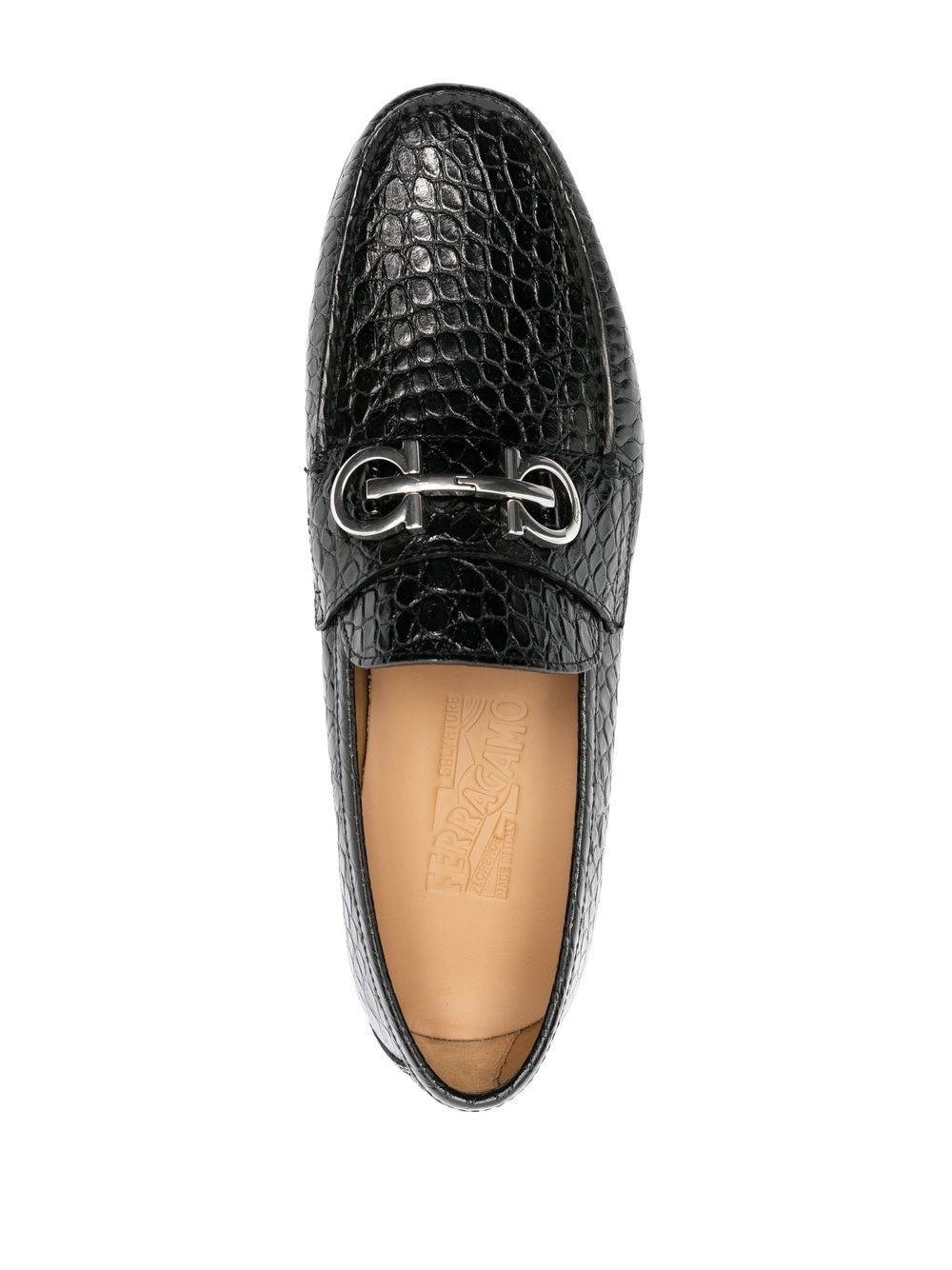 Gancini buckle loafers - 4
