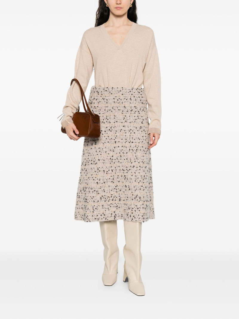 FABIANA FILIPPI sequin-embellished V-neck sweater outlook