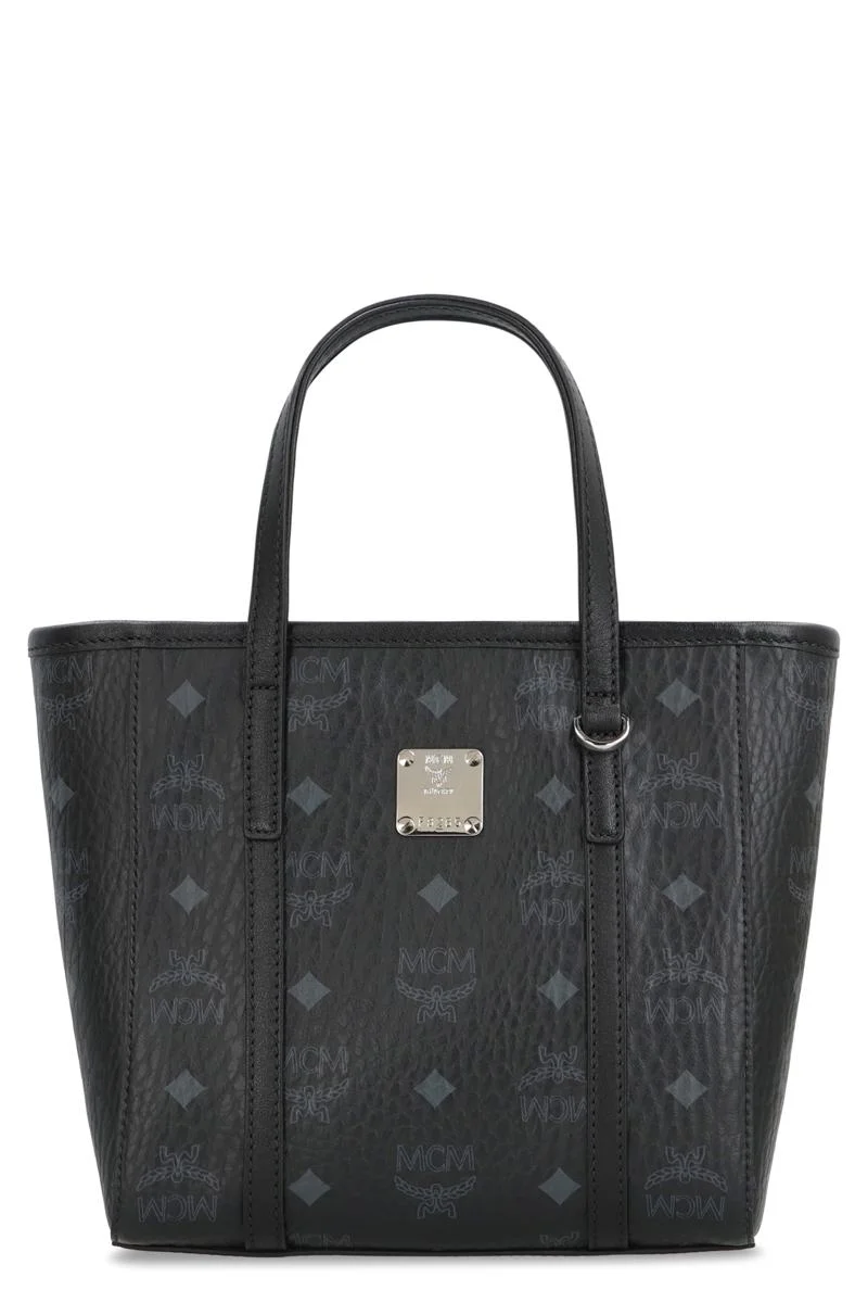 Mcm Mini Tote Bag Toni In Visetos - 1