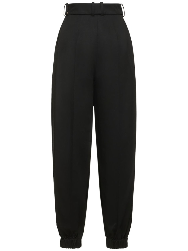 Twill balloon pants - 5