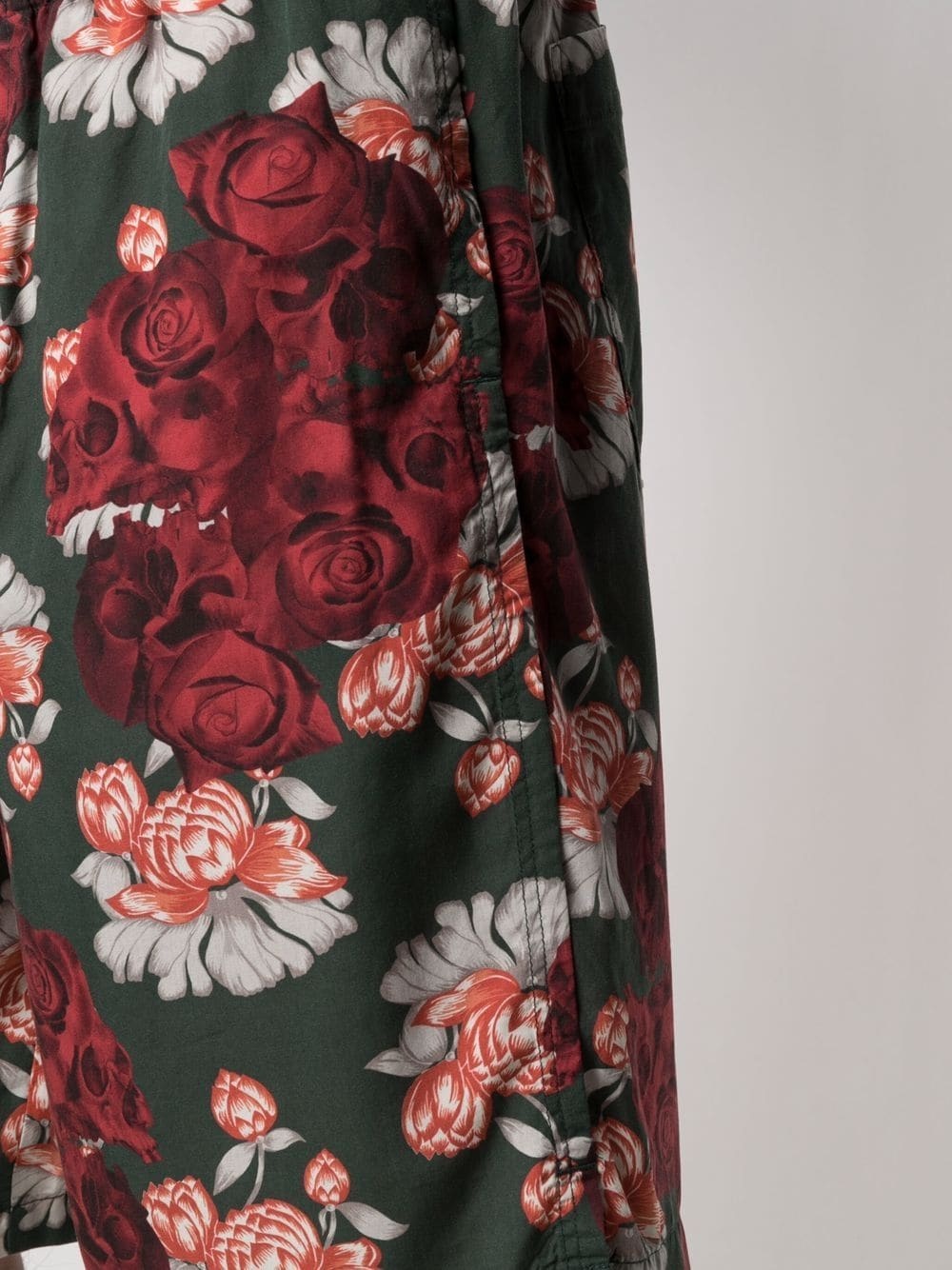 rose-print bermuda shorts - 5