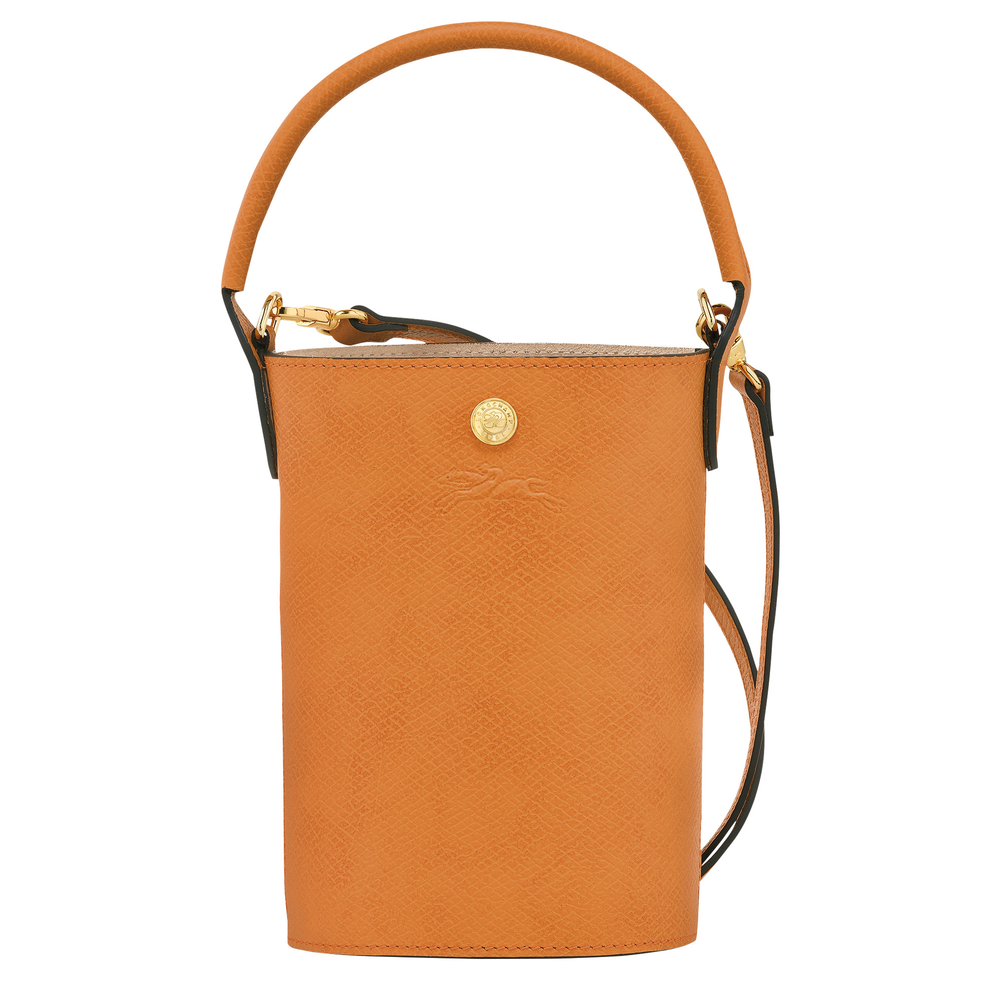 Épure XS Crossbody bag Apricot - Leather - 1