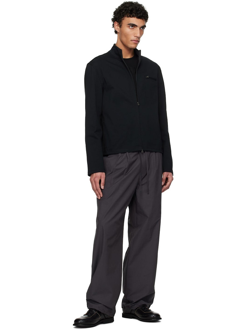AMOMENTO Gray Drawstring Trousers outlook