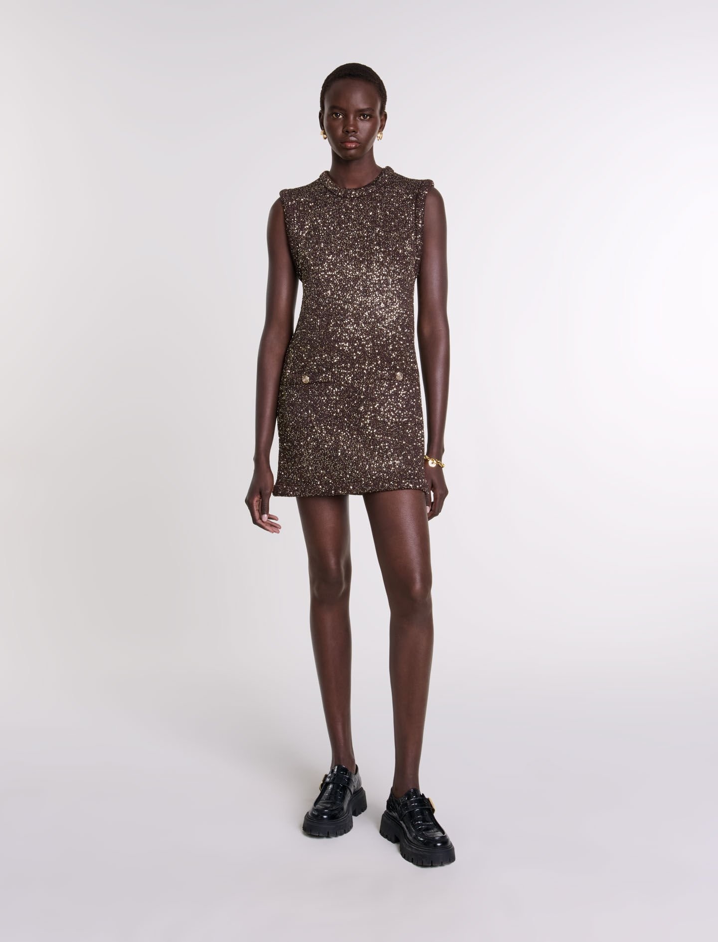 Short sequin dress - 2