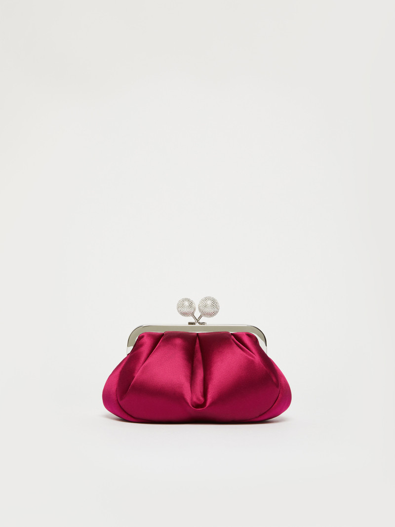 EMMY Small satin Pasticcino Bag with rhinestones 3