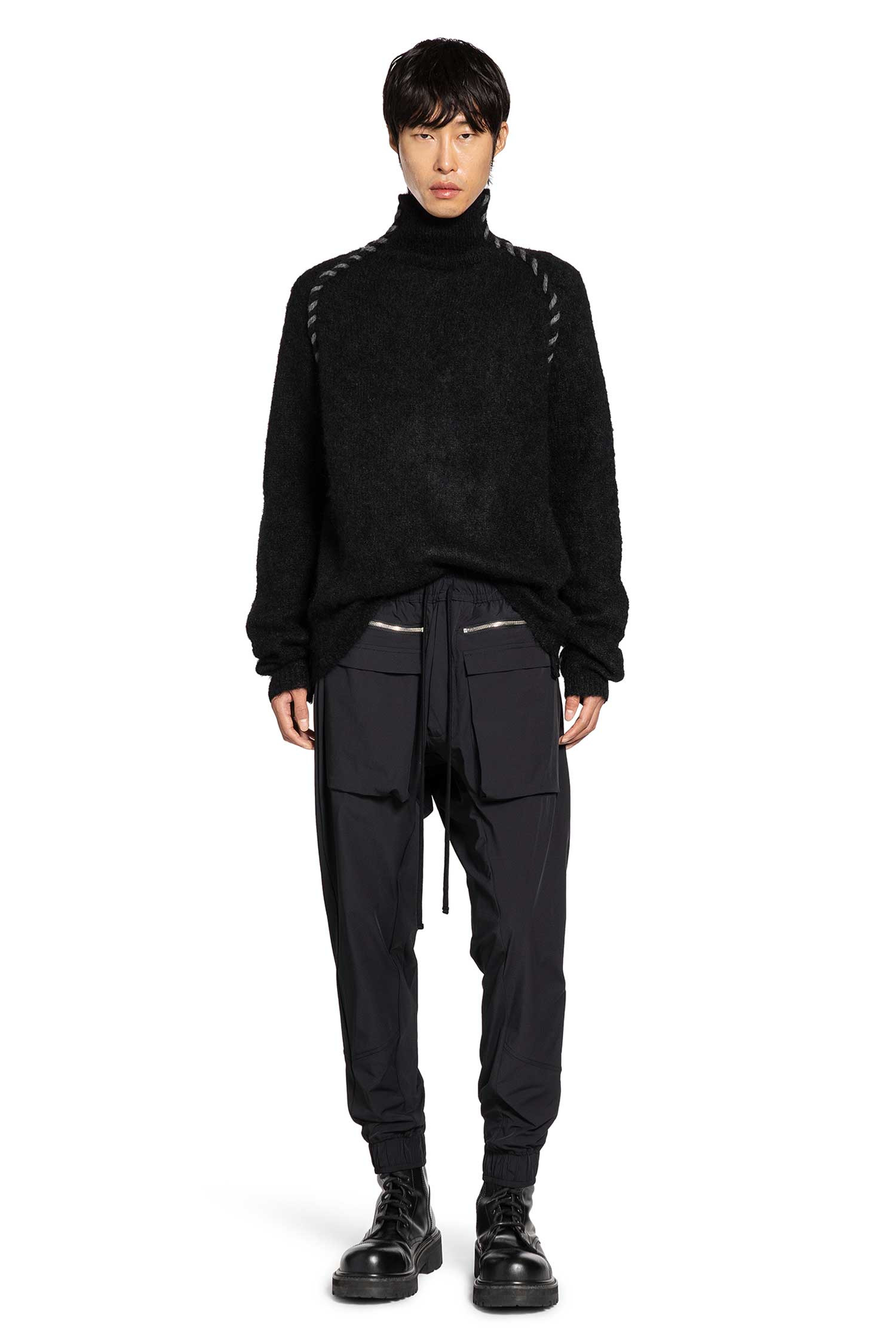 Matte Nylon Cargo Sweatpants - 5