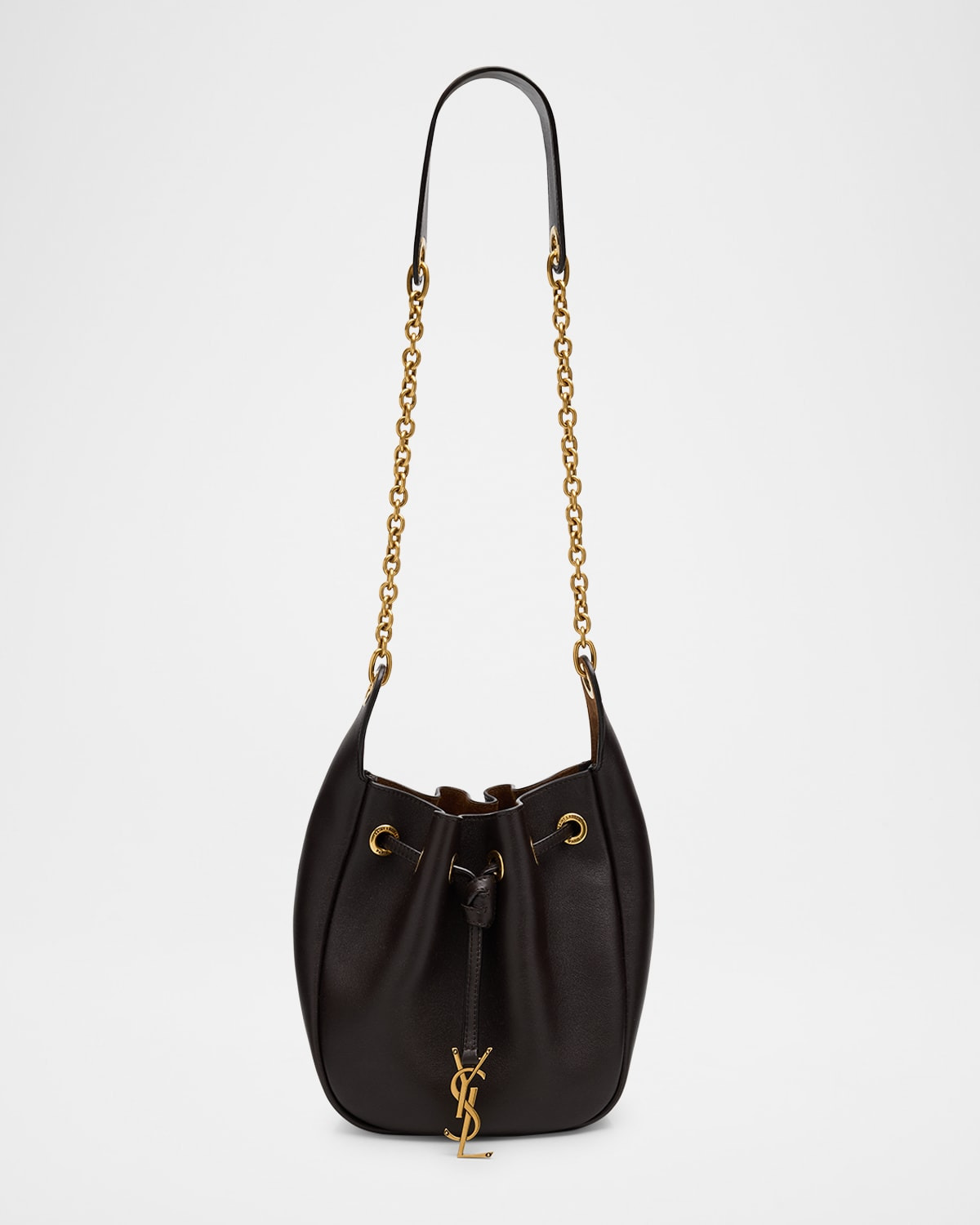 Cassandre YSL Bucket Bag in Leather - 1