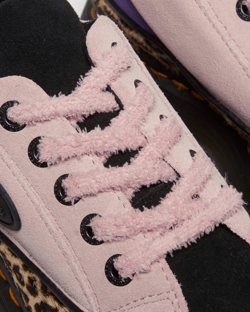 Buzz 5-Eye Leopard and Suede Shoes 8