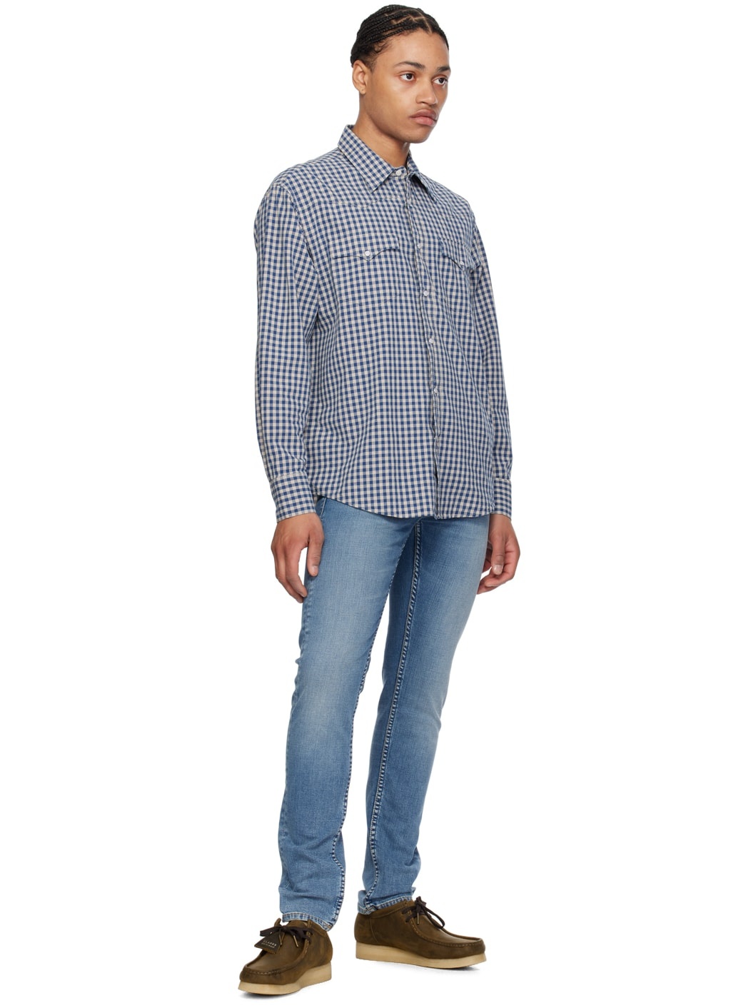 Blue Lean Dean Jeans - 4