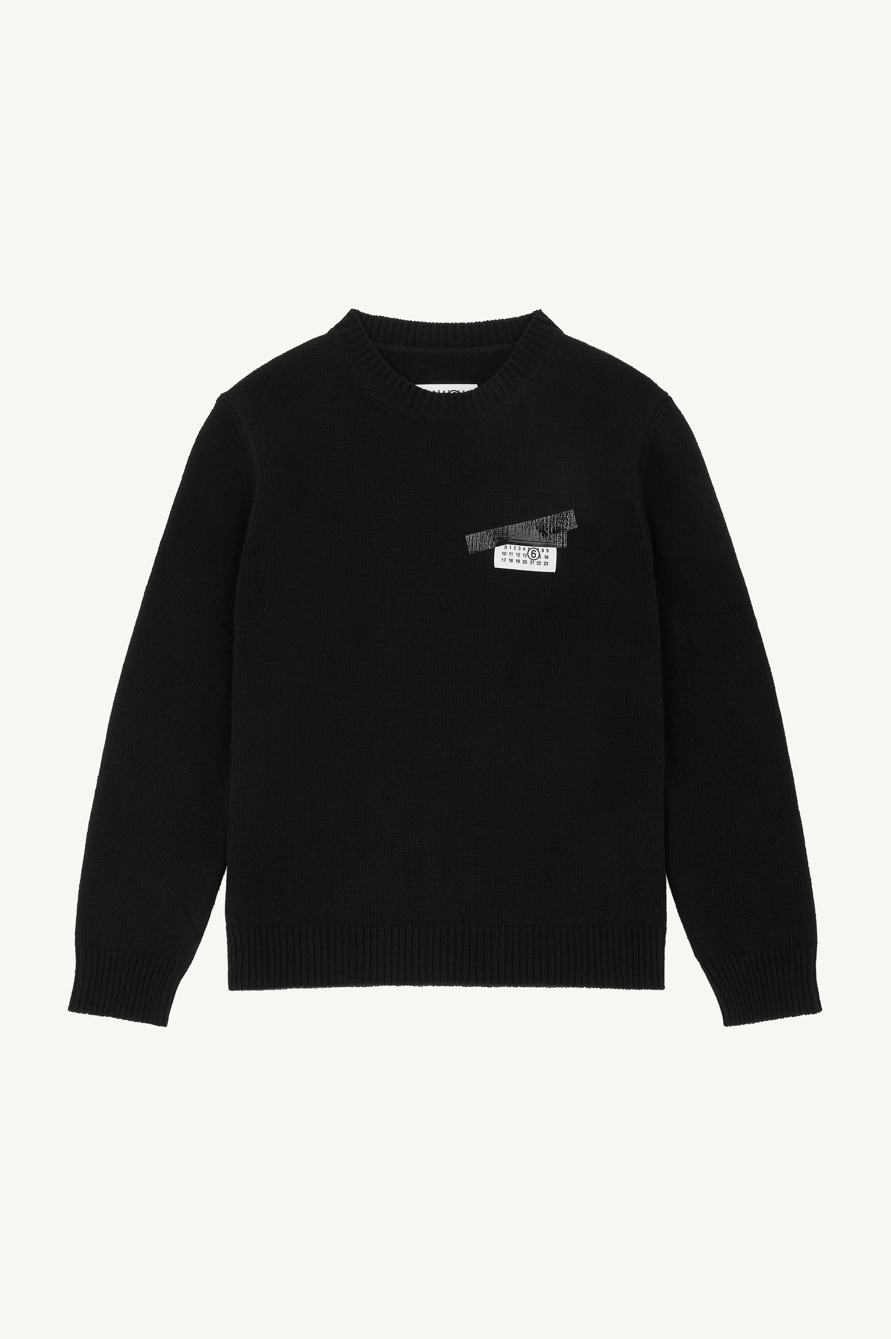 MM6 Maison Margiela Taped label jumper | REVERSIBLE
