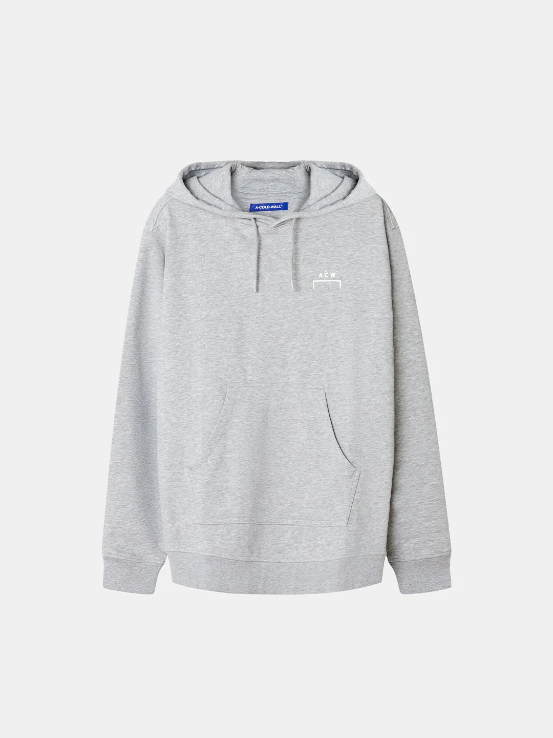 Balmore Logo Hoodie Grey Marl - 1