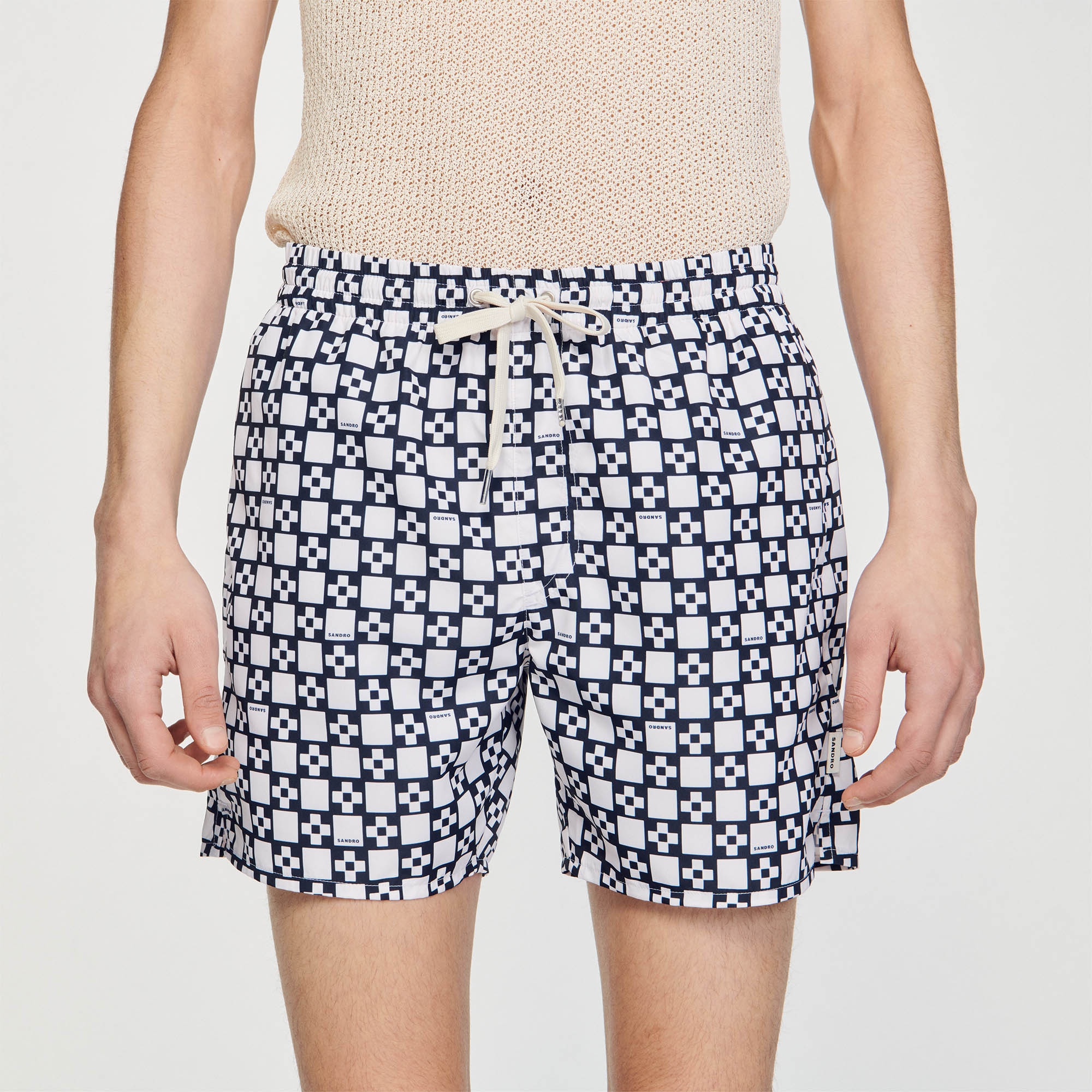 Square Cross swim shorts - 5