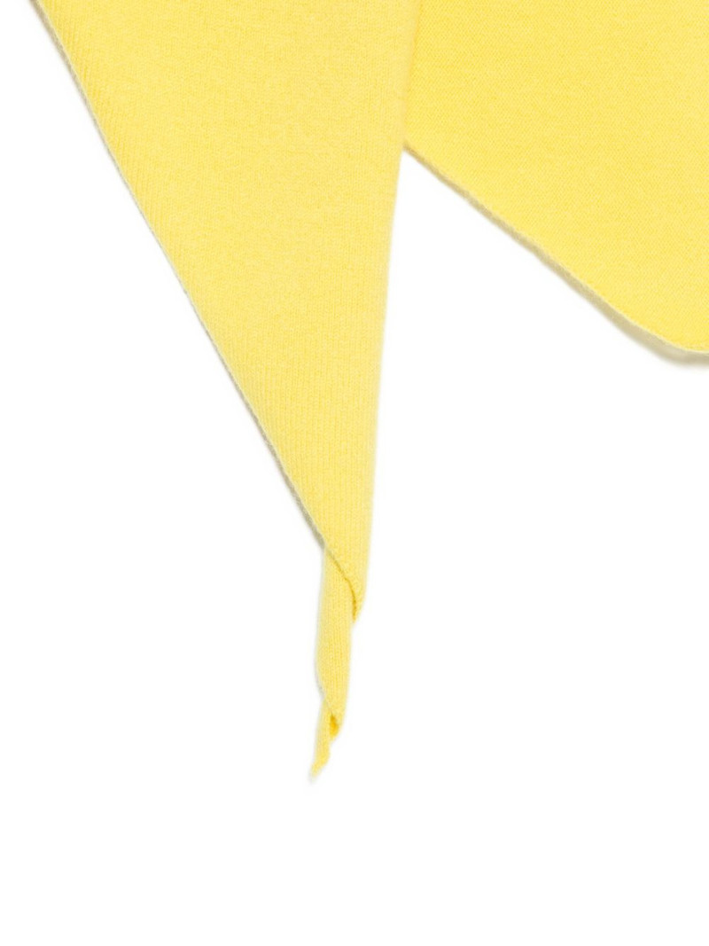 extreme cashmere n°35 triangular scarf outlook