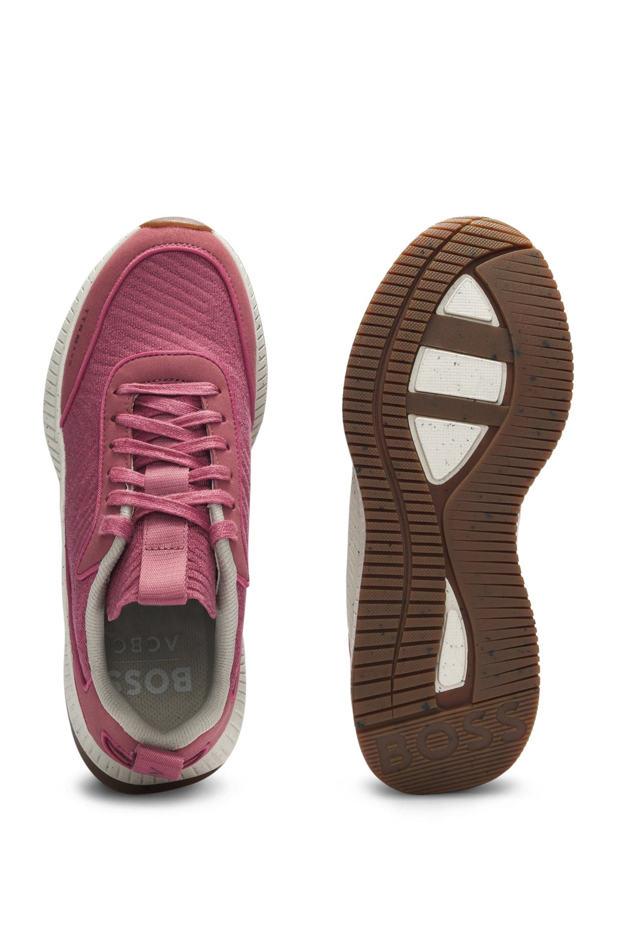 BOSS X ACBC TRAINERS WITH SPECKLED EFFECT - 4