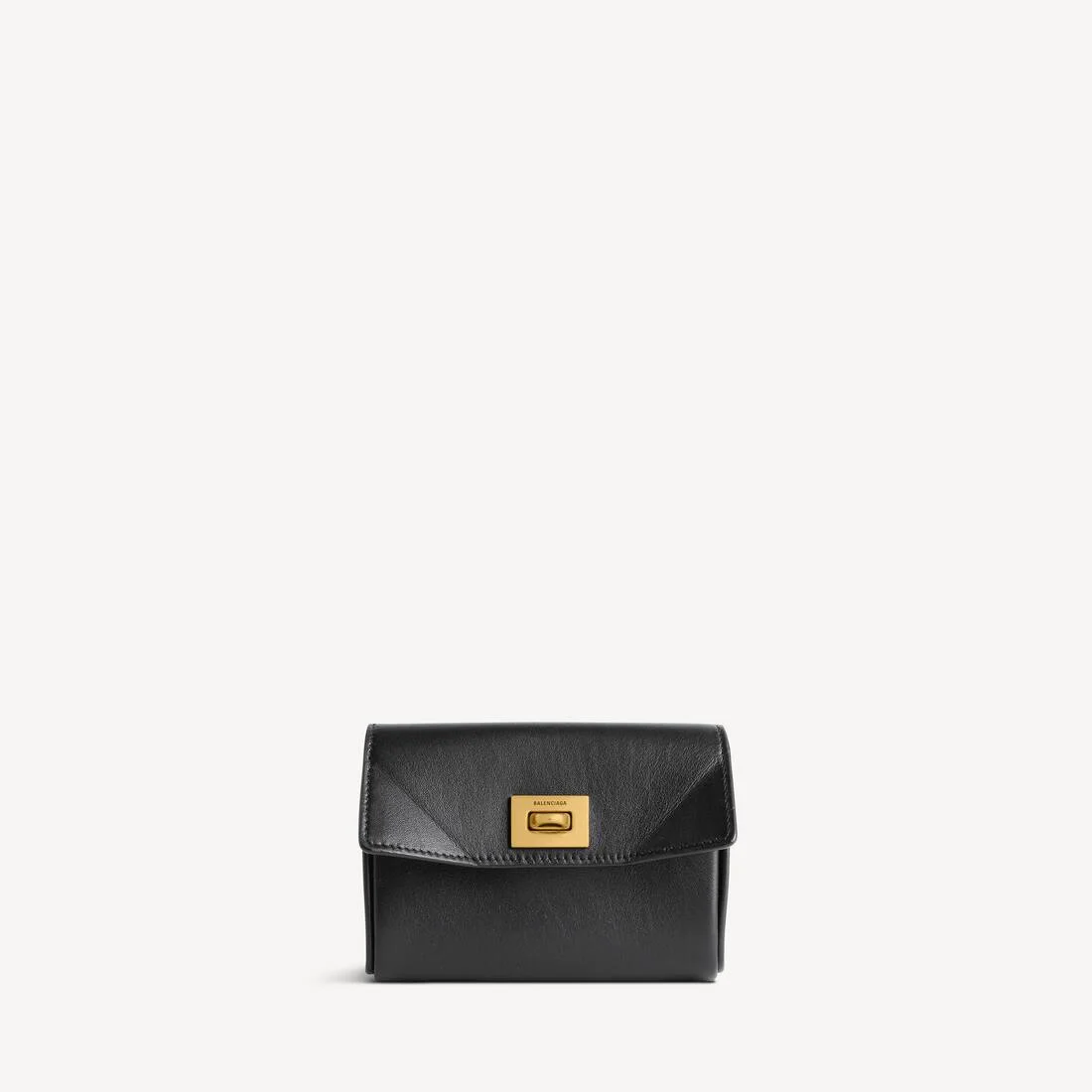 Women's Rodeo Flap Card Holder in Black - 1