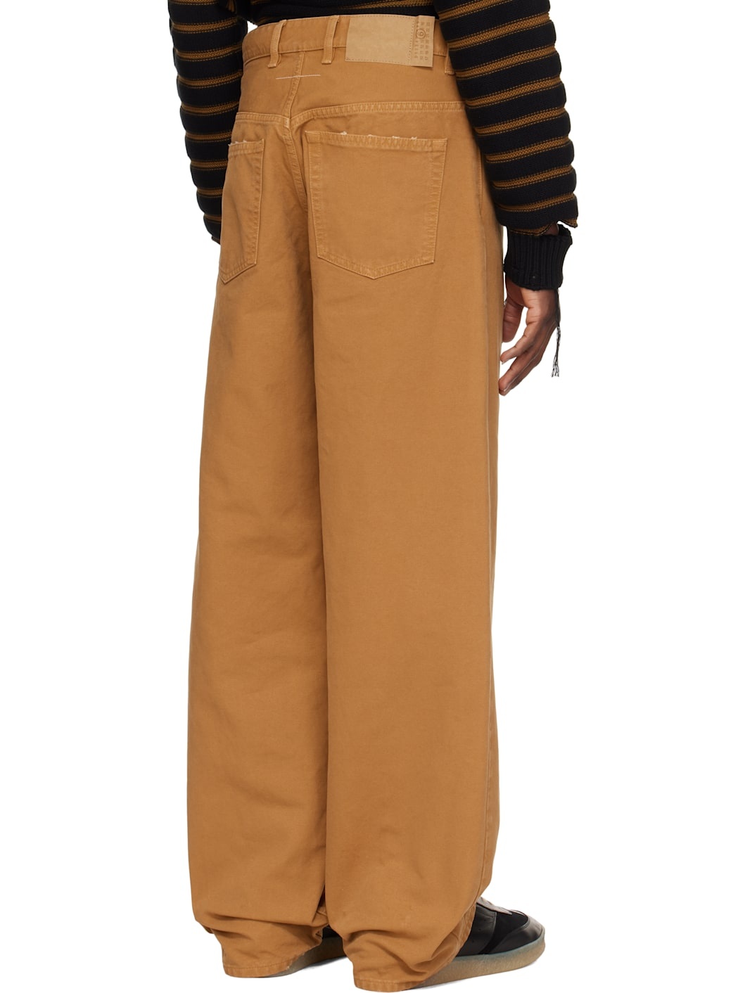 Tan Canvas Trousers - 3