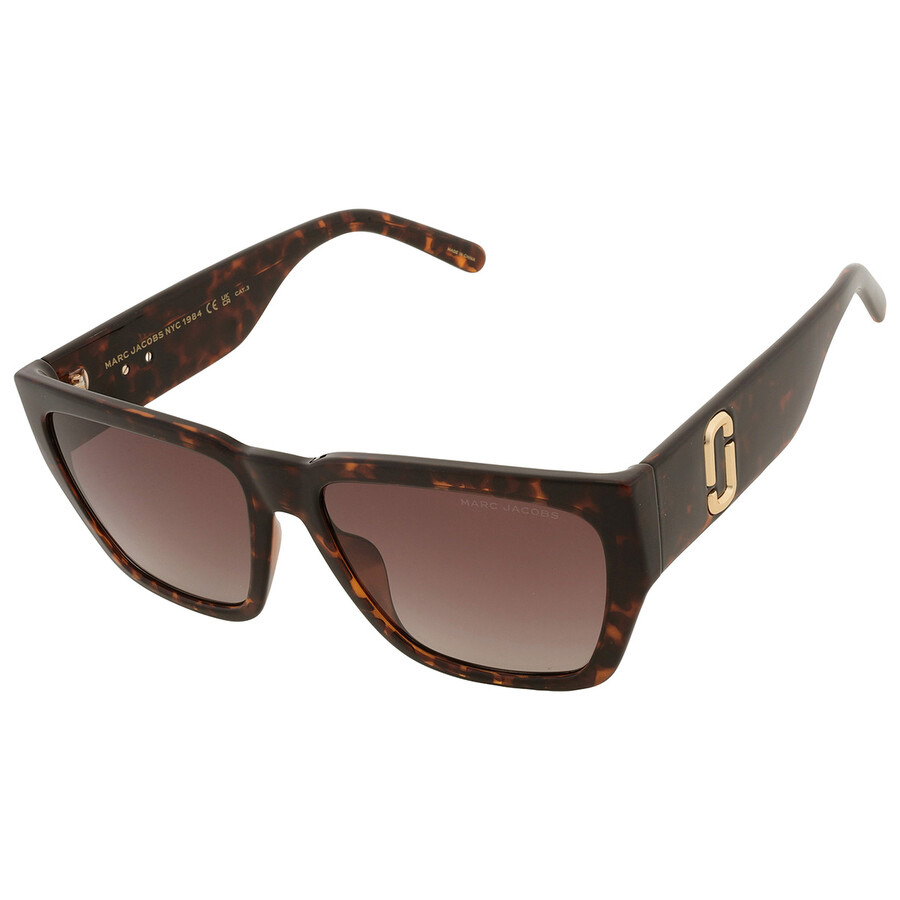 Marc Jacobs Brown Gradient Sport Ladies Sunglasses MARC 646/S 0086/HA 57 - 3