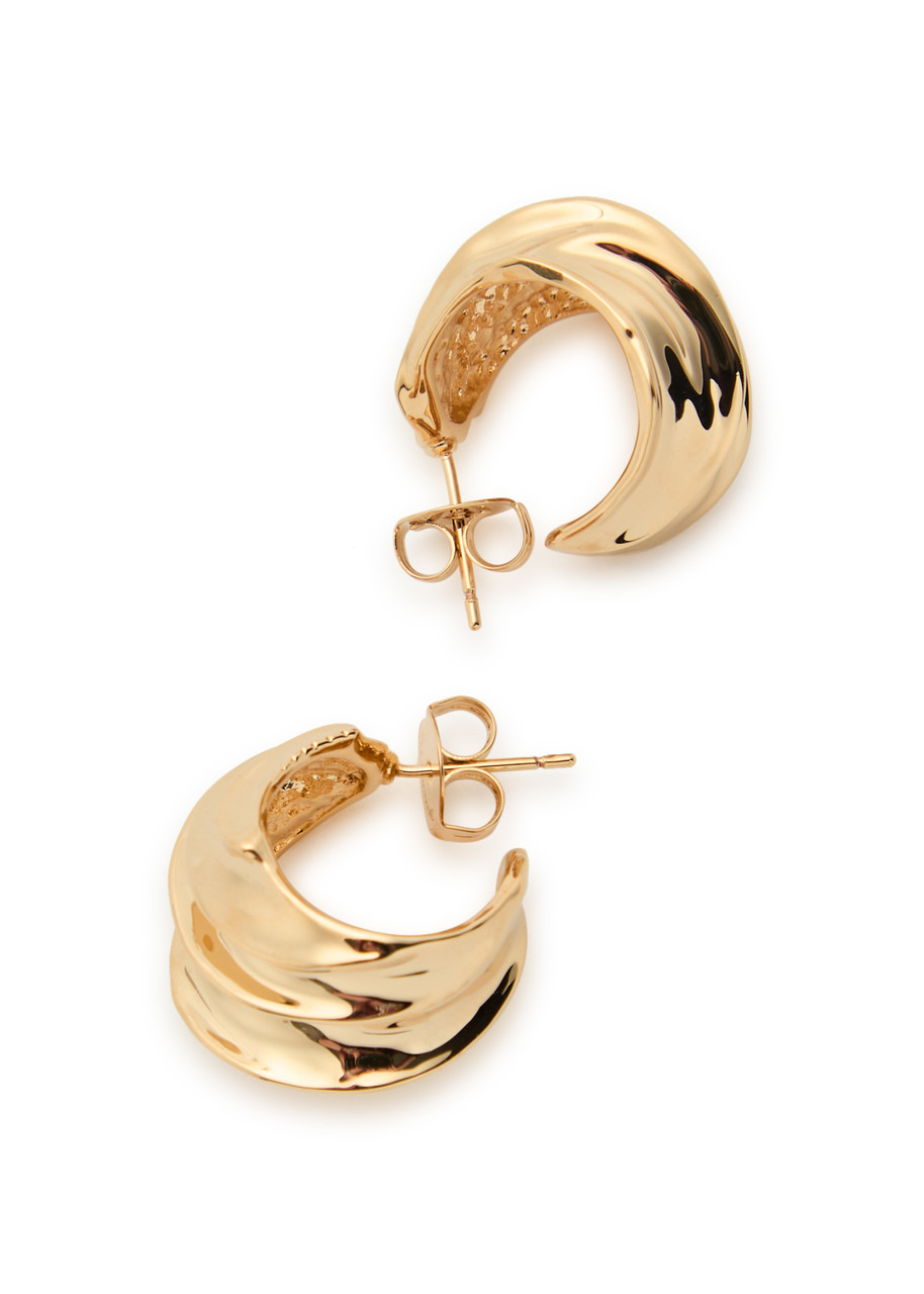 Zimmermann Glaze 12kt Gold-plated Hoop Earrings - 3