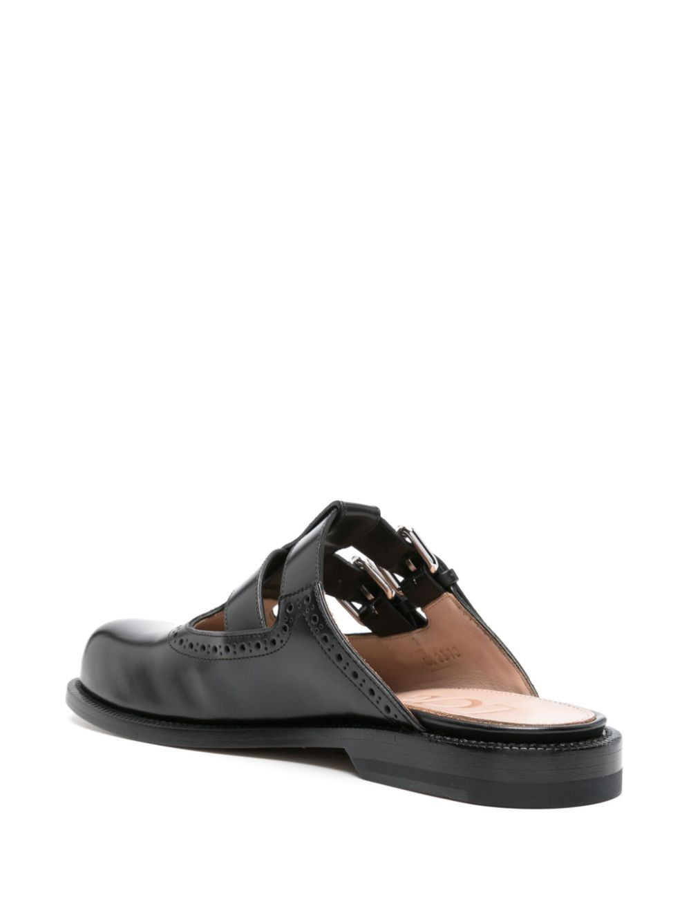 Loewe Women Campo Leather Mary Jane Mules - 3