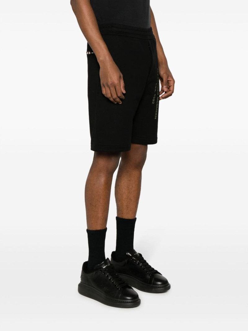 logo-print cotton shorts 3