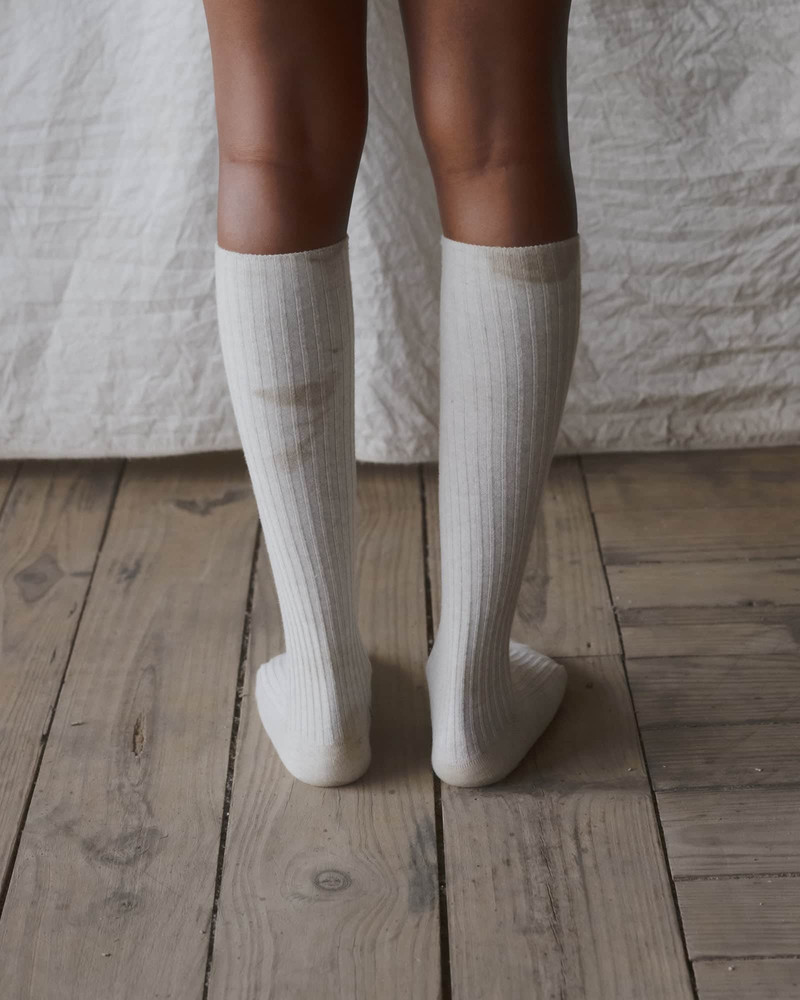 Rib Knee Socks
                  - Organic Cotton Rib 3