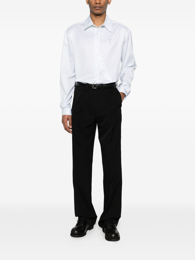 Kiko Kostadinov striped shirt outlook