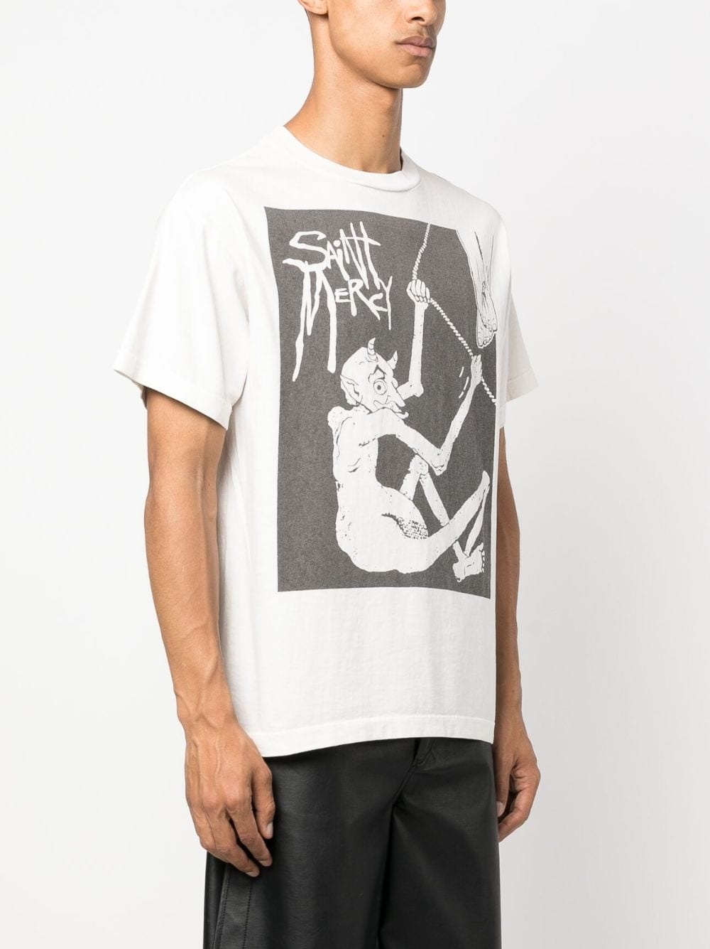 graphic-print cotton T-shirt - 3