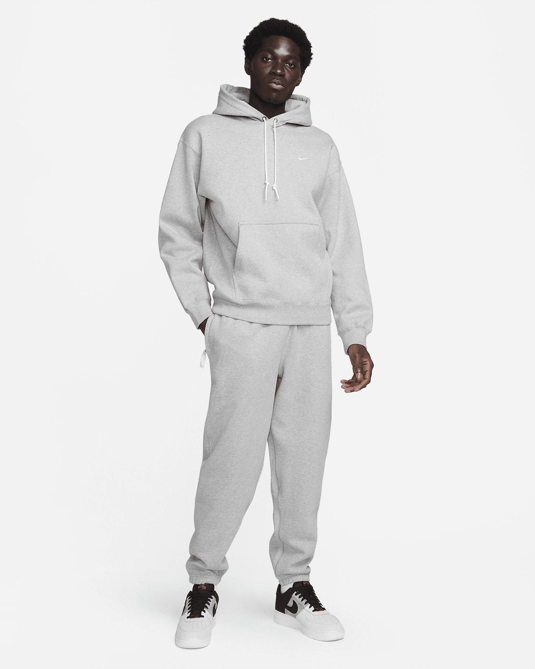 Nike Solo Swoosh Men's Fleece Pullover Hoodie - 6