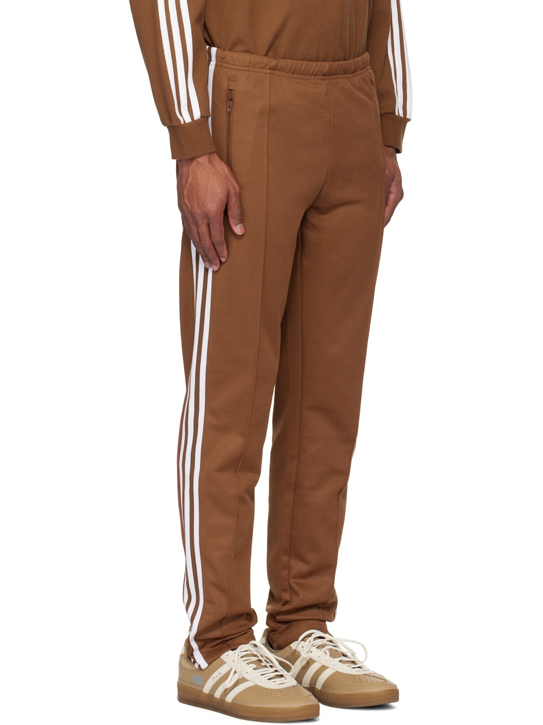 Brown Adicolor Classics Beckenbauer Track Pants - 2