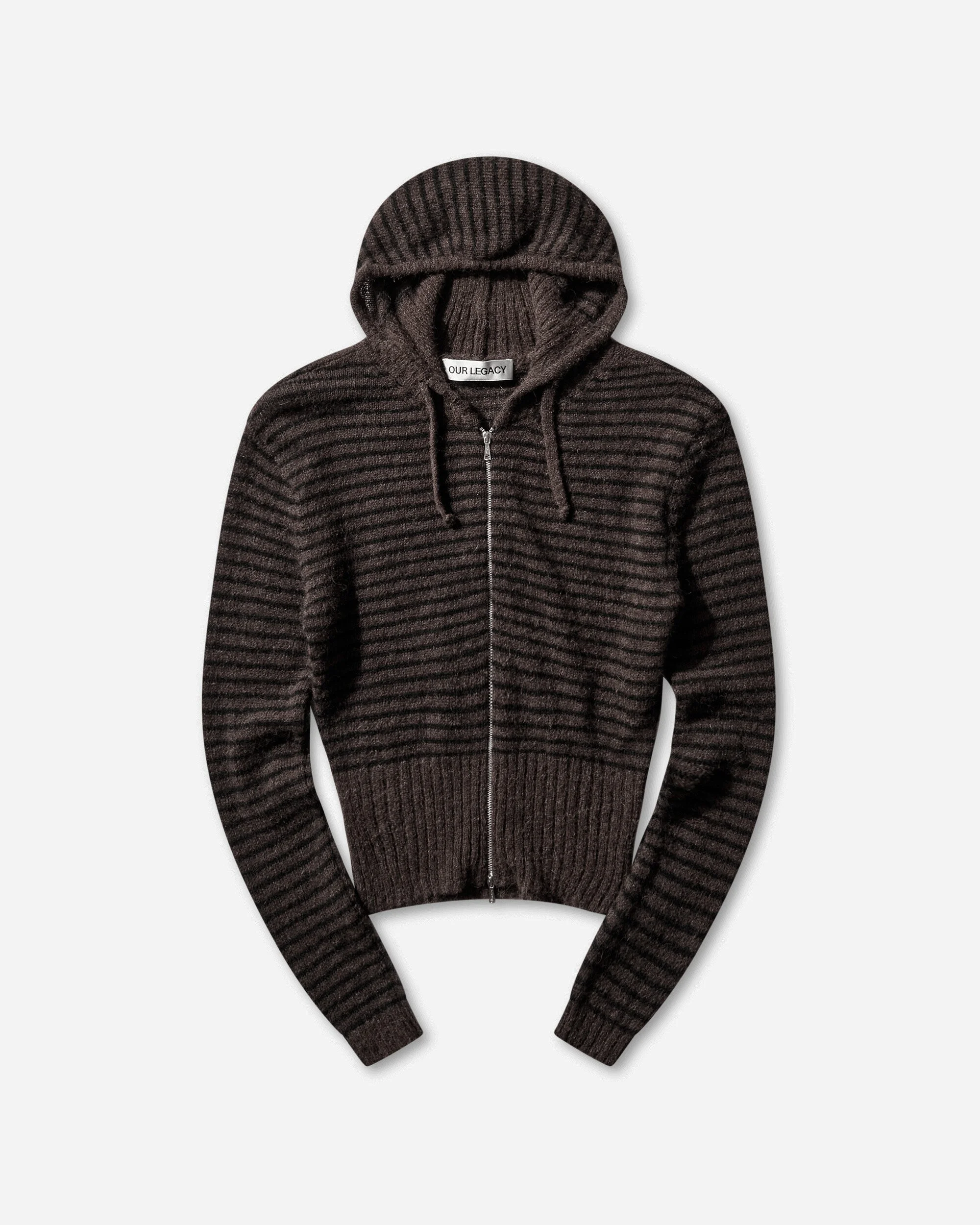 Women's Compact Hood Sweater Dirt Stripe - 1