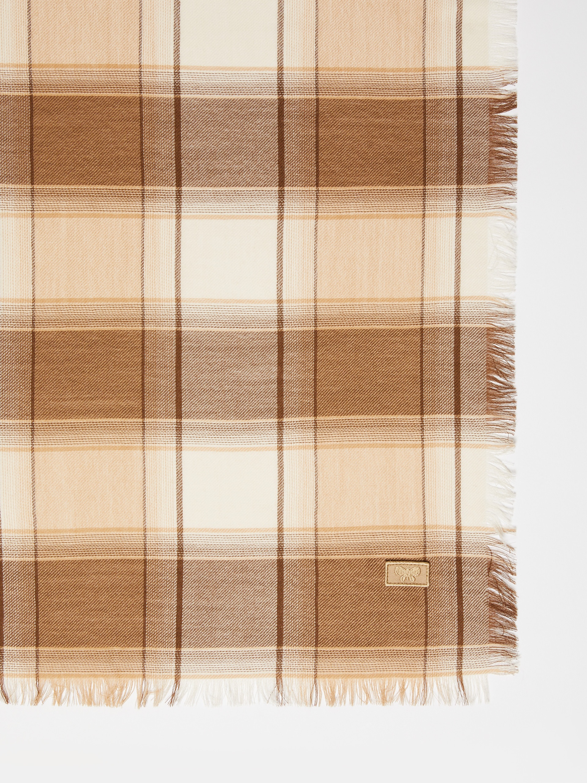 RENNA Wool and cashmere shawl - 2