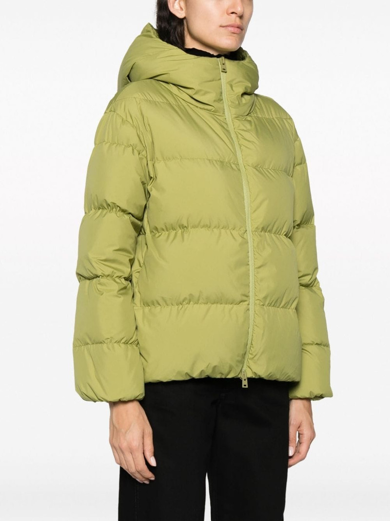 zip-up hooded down jacket 3