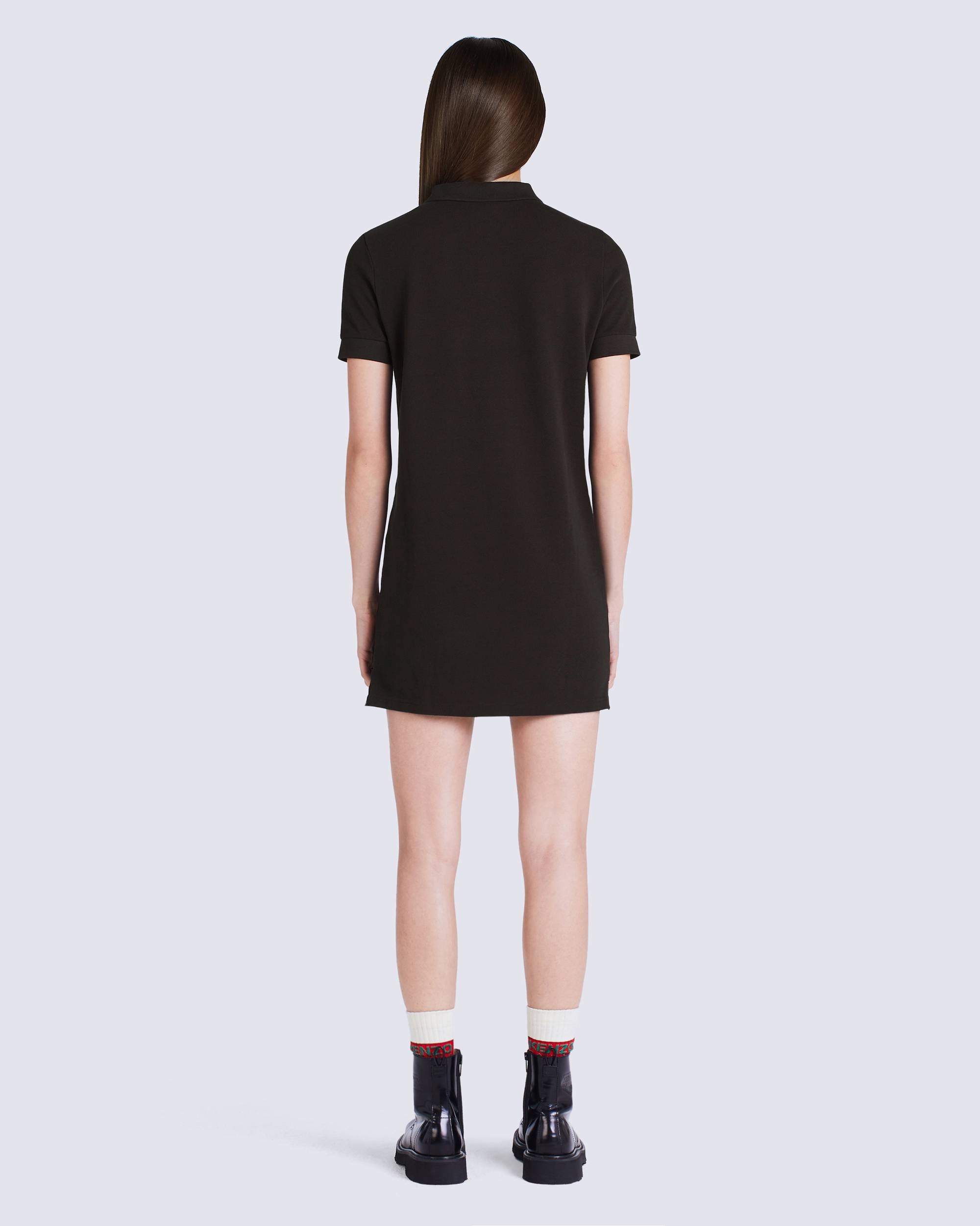'BOKE FLOWER' crest polo dress - 4