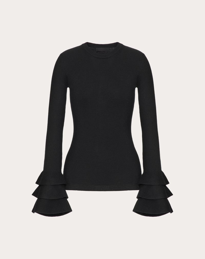 VISCOSE AND WOOL SWEATER 1
