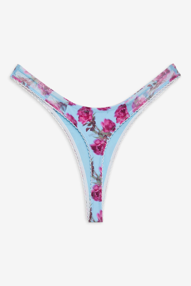 For Love & Lemons Floral Stems Bikini Bottom outlook