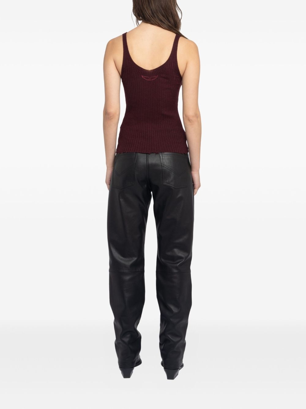 ribbed tank top - 3