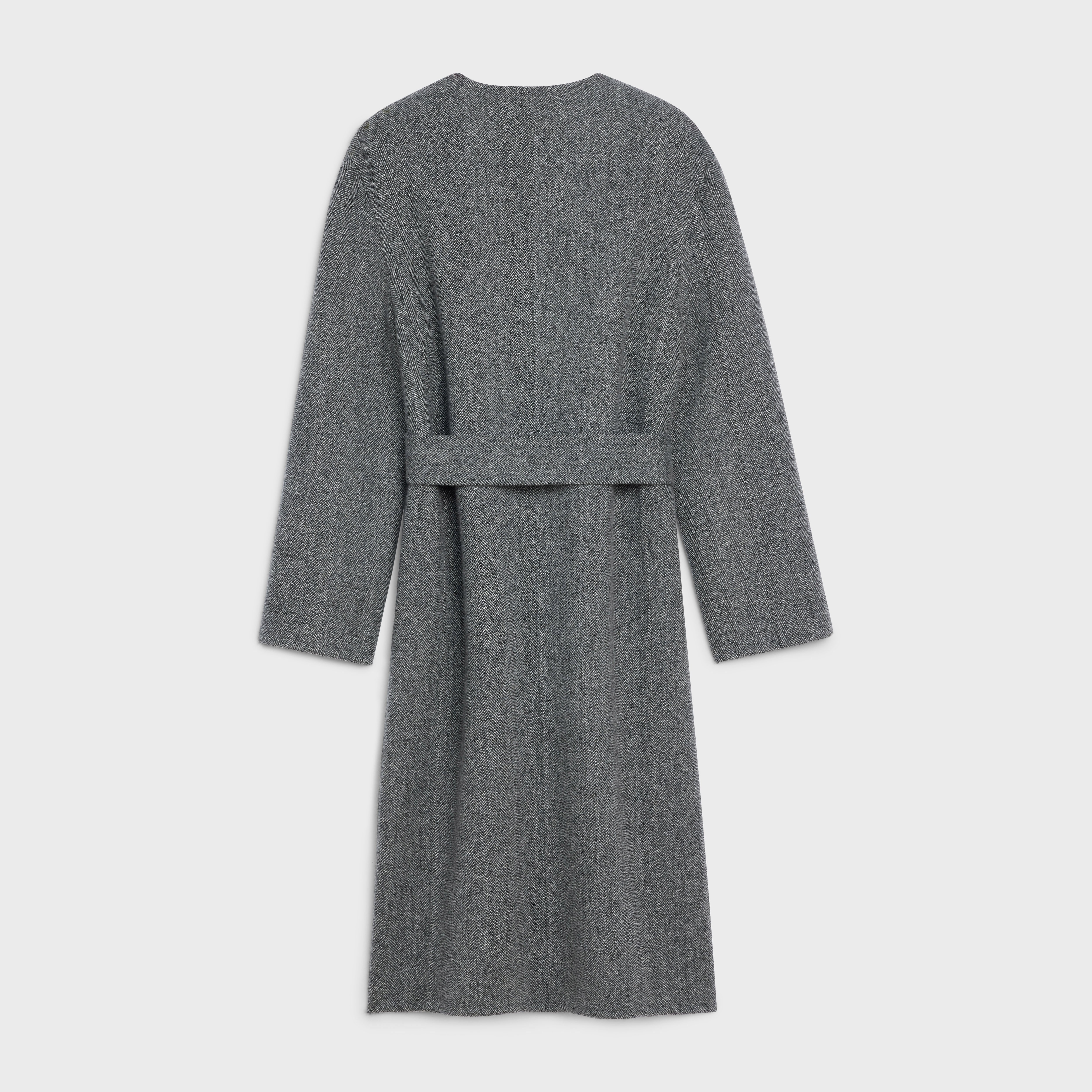 PURE COLLAR COAT IN DOUBLE-SIDED CASHMERE - 2