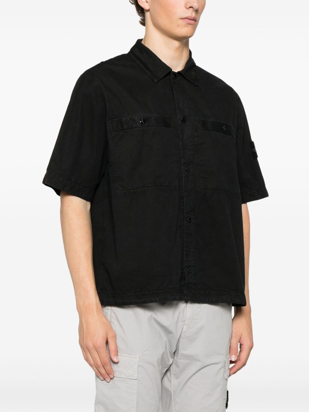 Compass-badge shirt - 3