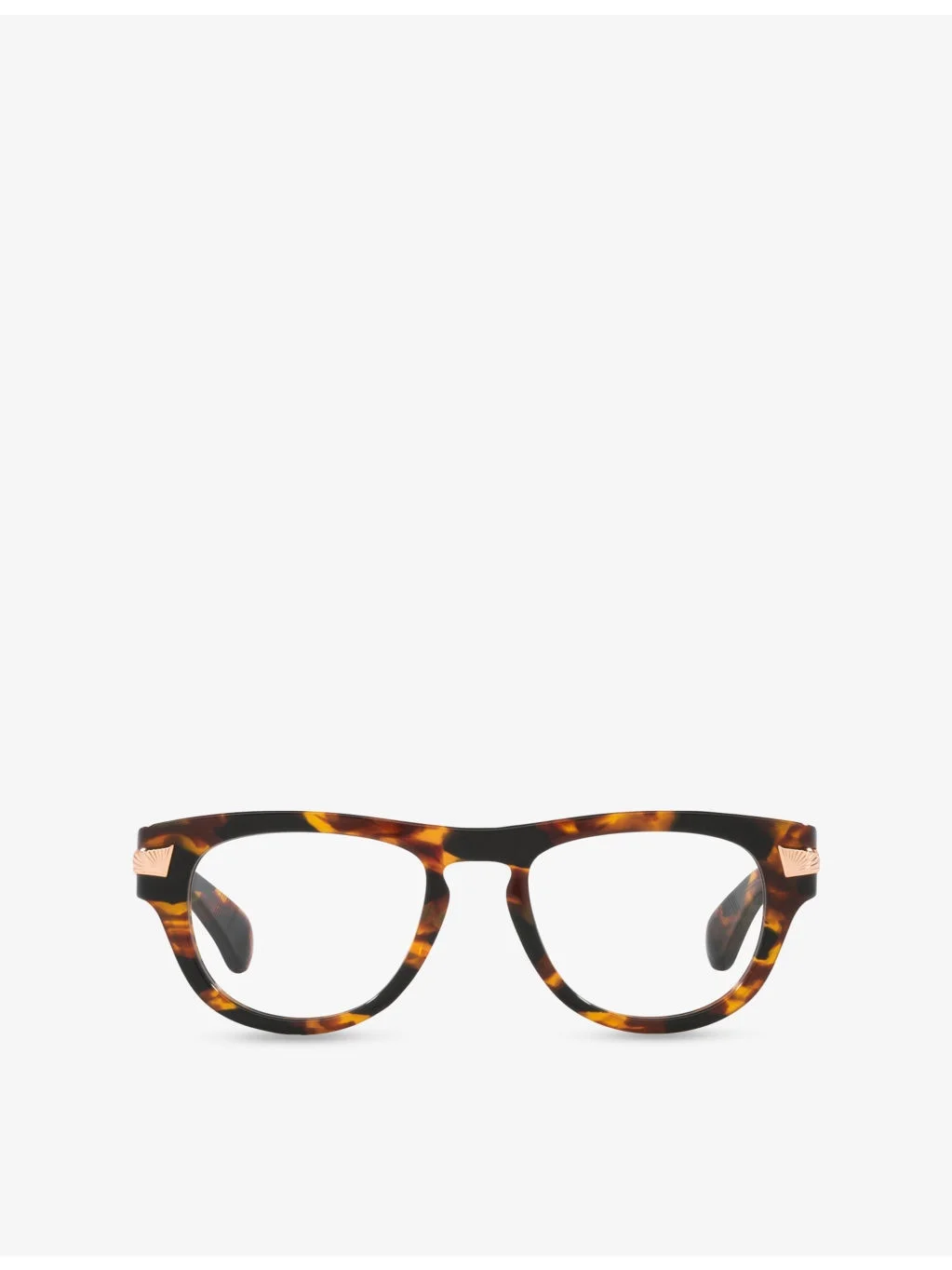 GG1519O Round-Frame Acetate Glasses - 1