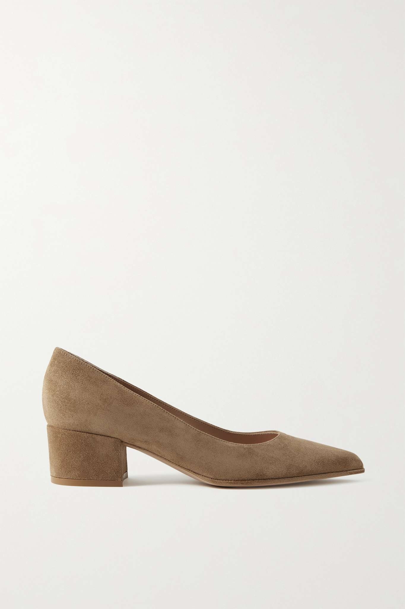 Camoscio 45 suede pumps - 1