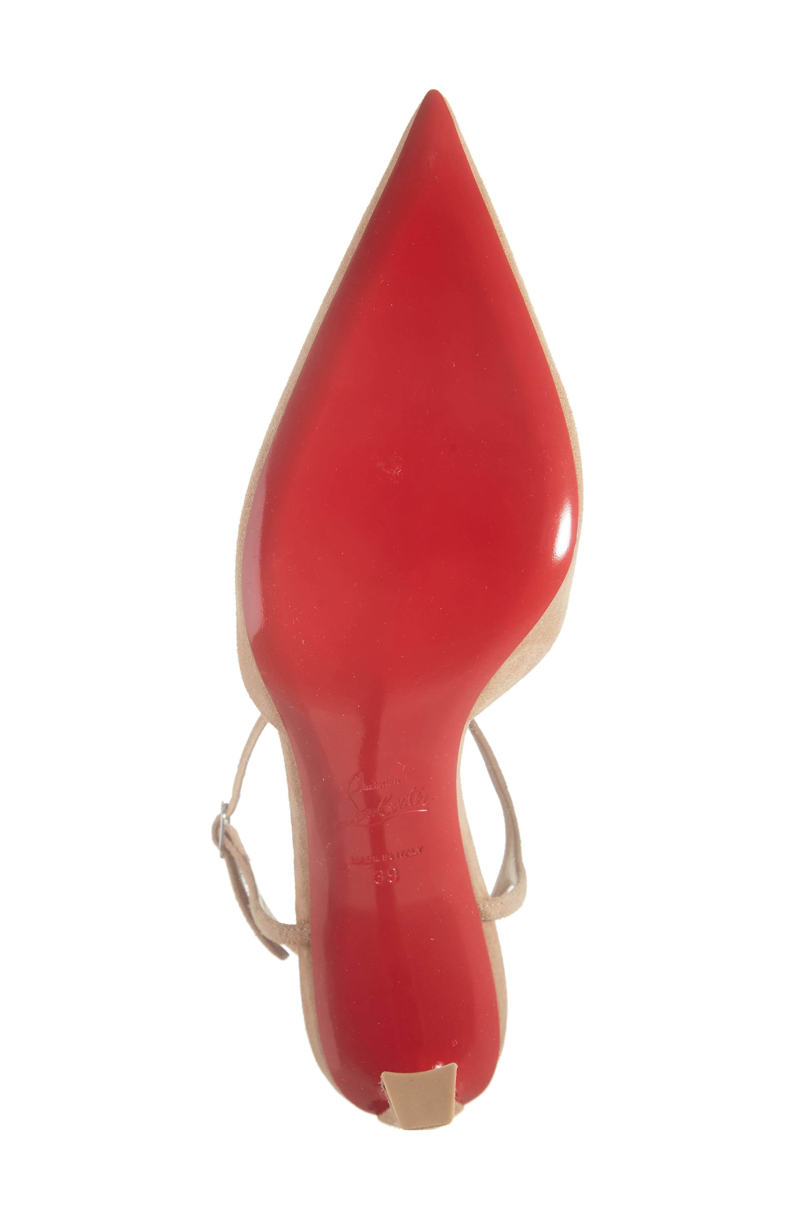Christian Louboutin Condora Riviera Ankle Strap Pump in Lionne/Lin Lionne at Nordstrom - 6