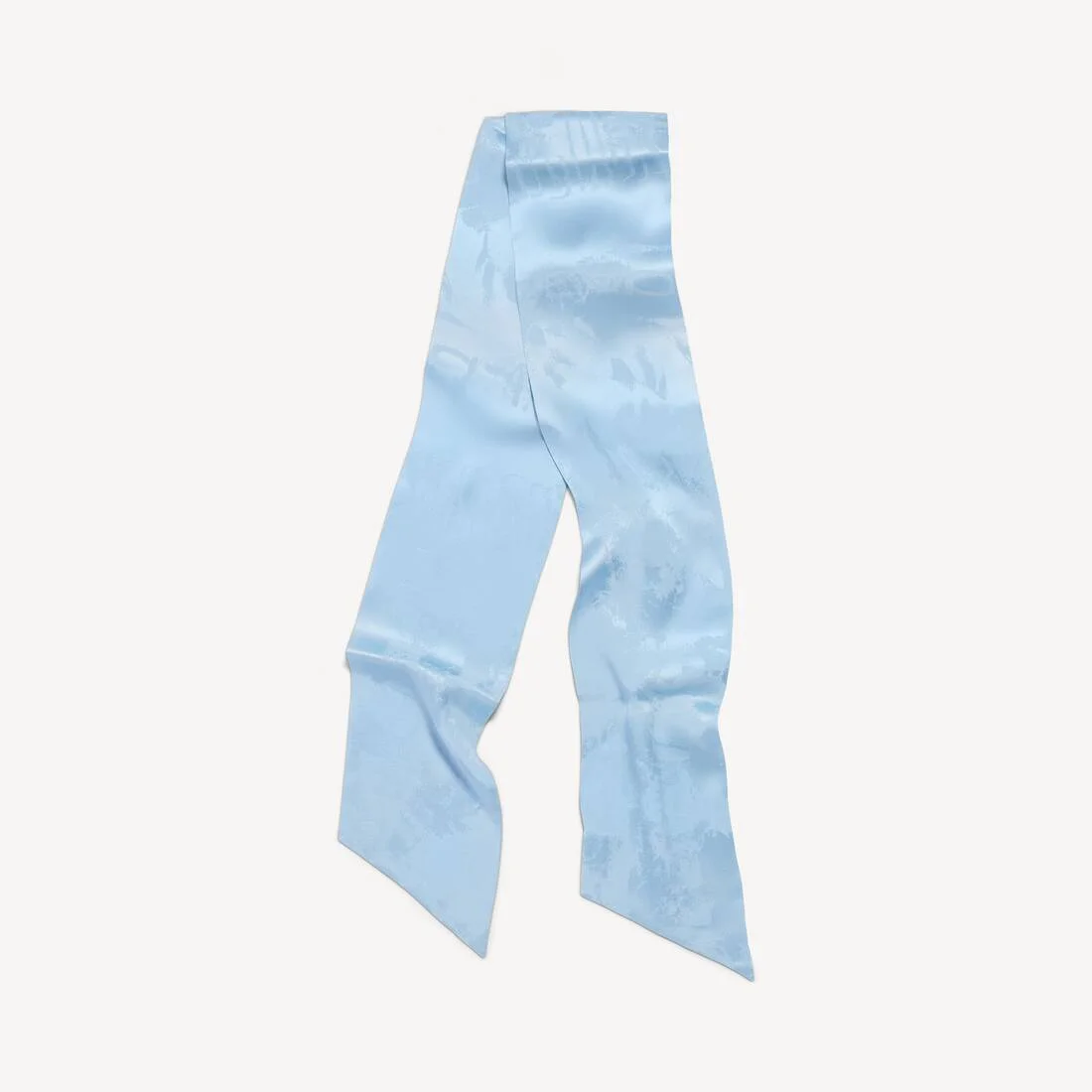 Women's Washed Crayon Scarf in Baby Blue - 1