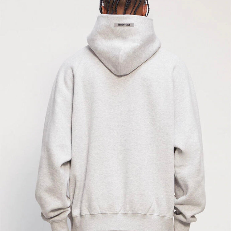 Fear of God Essentials FW20 Core Hoodie 'Heather Grey' 0192250500220367 - 4