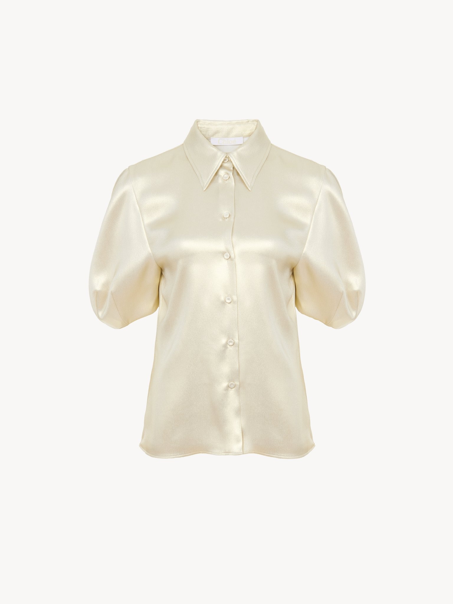 BALLOON-SLEEVE SHIRT - 2
