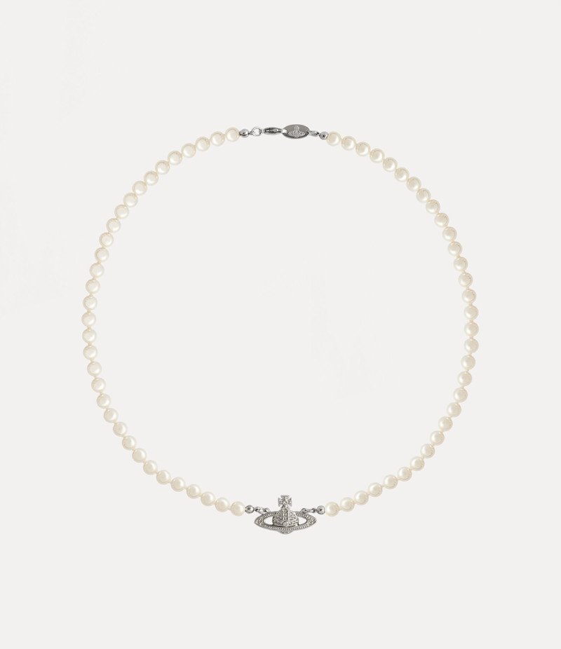 MAN. MINI BAS RELIEF PEARL NECKLACE 1