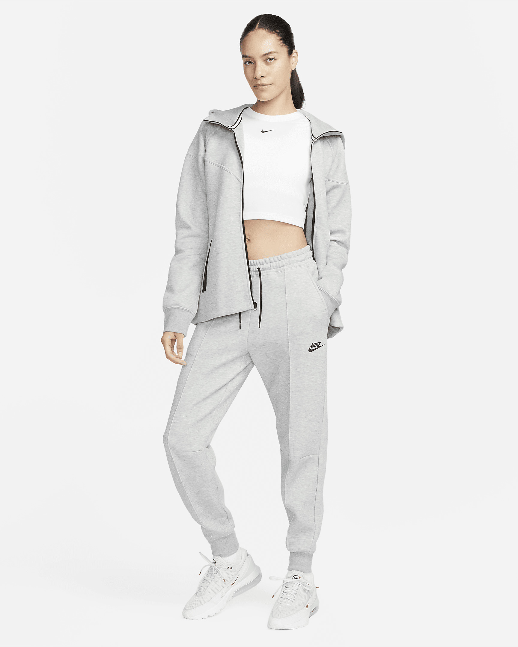 Nike Sportswear Tech Fleece Women's Mid-Rise Joggers - 8