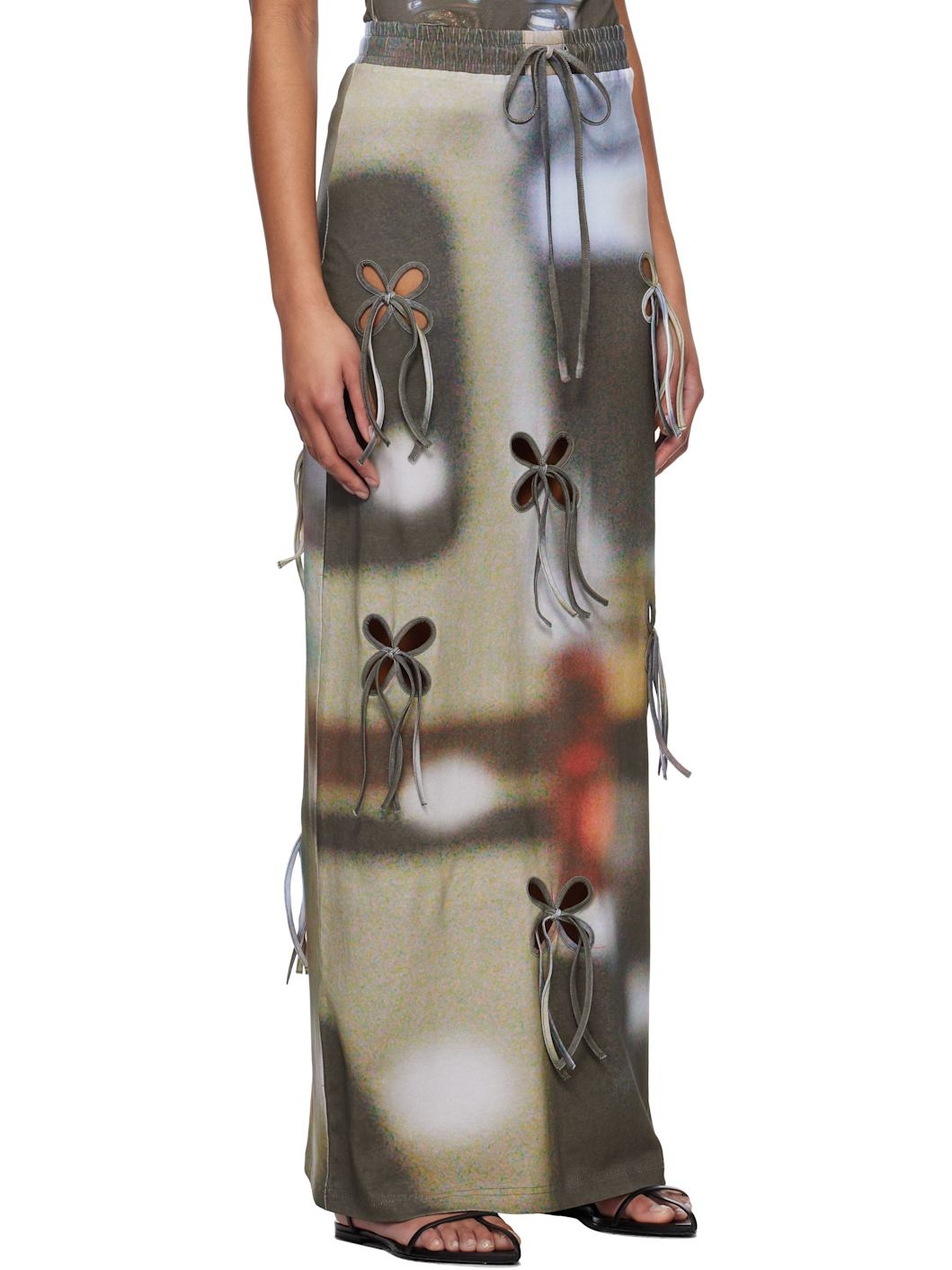 Multicolor Anton Belinskiy Edition Car Printed Maxi Skirt - 2