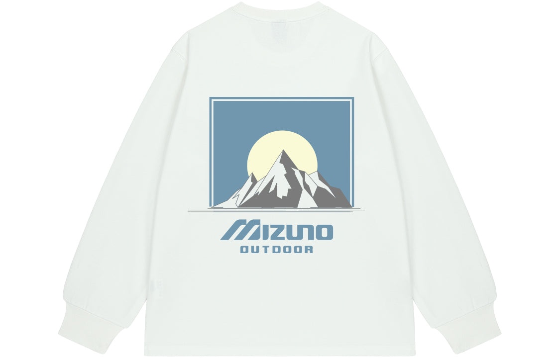 Mizuno Casual Long Sleeve T-shirt 'White' A2CA2A77 - 3