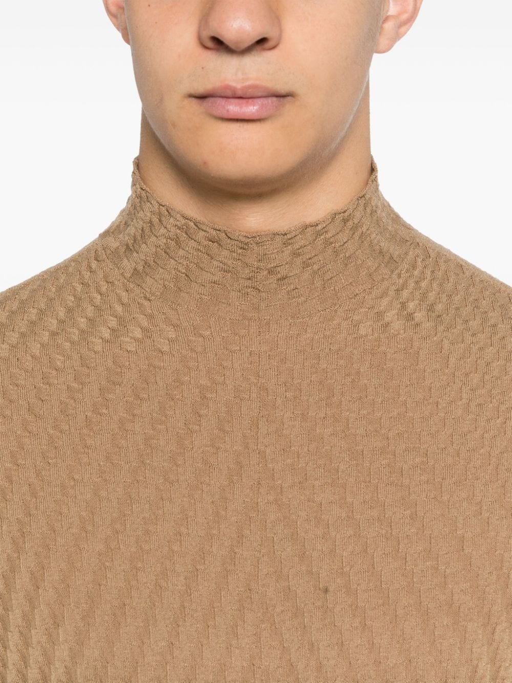 textured sweater - 5