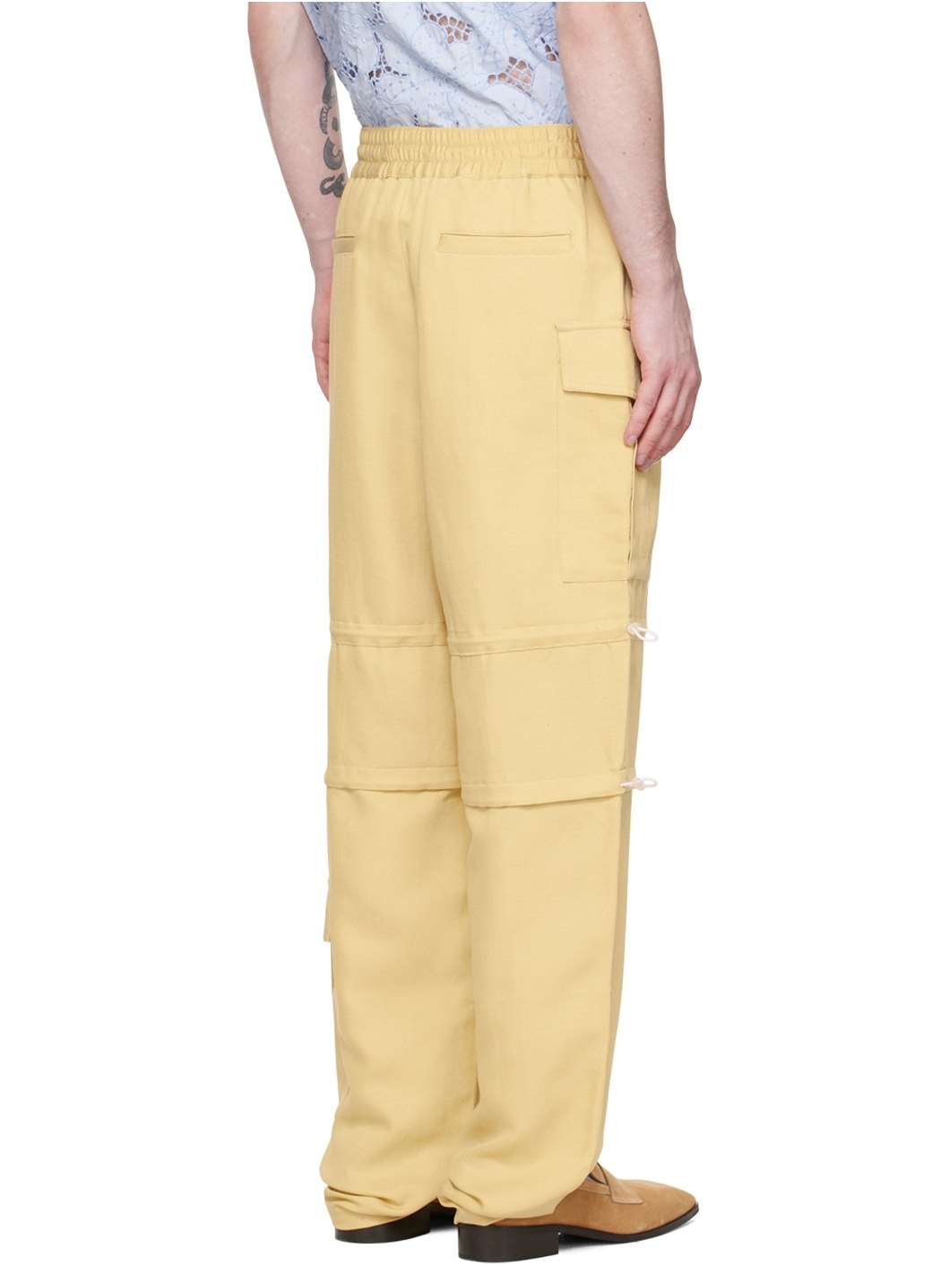 Yellow Roam Cargo Pants - 3